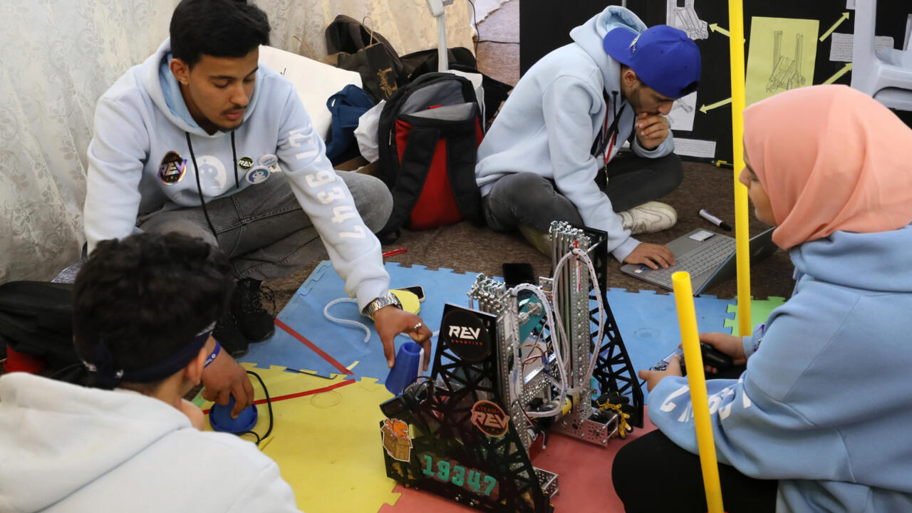 In troubled Libya, young robotics fans see hope in hi-tech